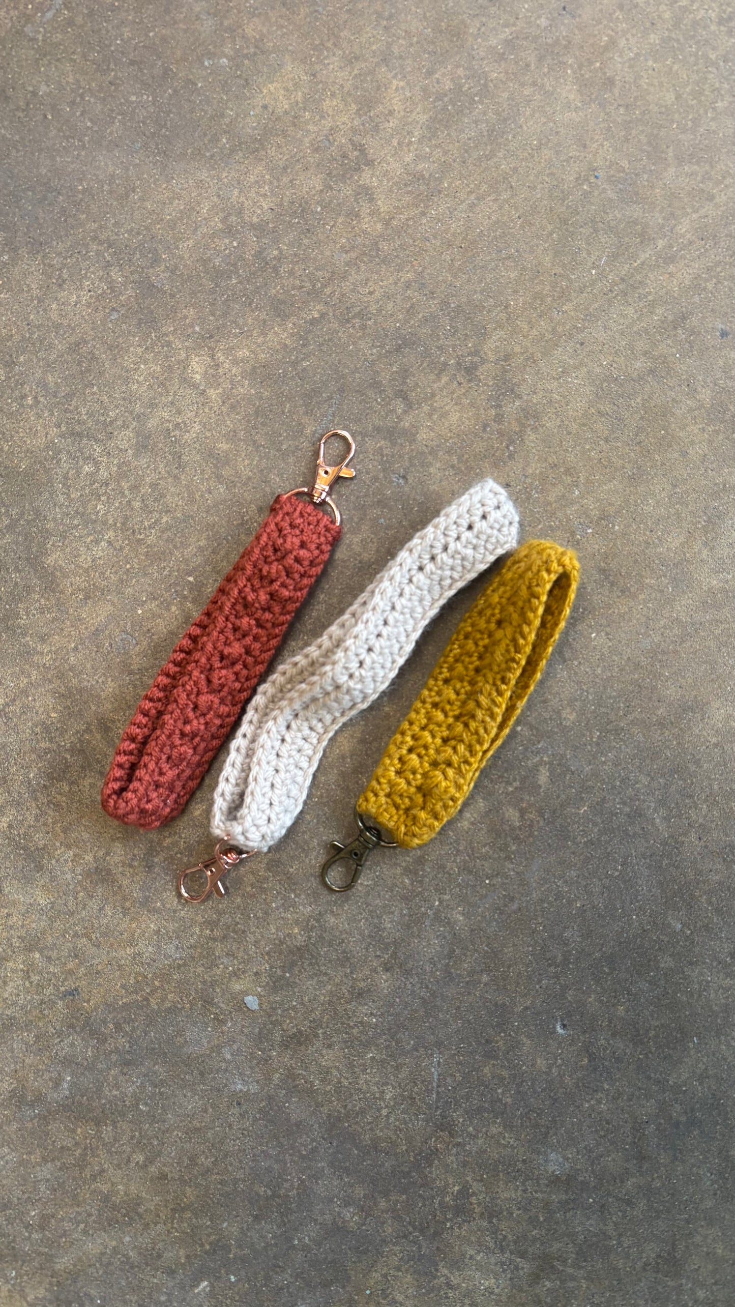Woven Wristlet Keychain
